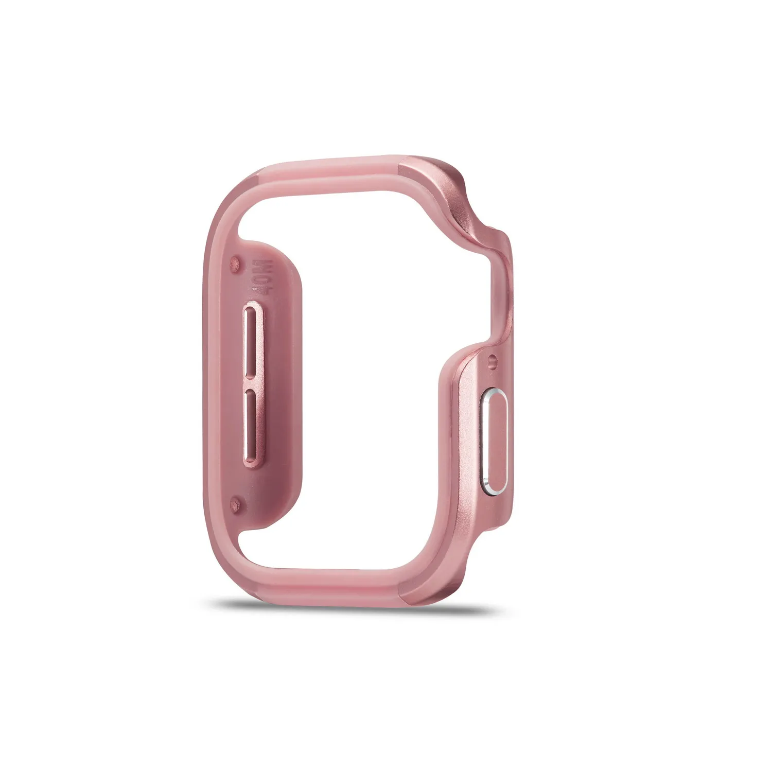 Бампер часы Чехол Крышка для Apple Watch чехол 5 4 3 2 44 мм, 42 мм, 38 мм, версия из мягкого ТПУ+ сплав решетка радиатора протектор для наручных часов iWatch, 5, 4, 3, длина-44 мм, 40 мм