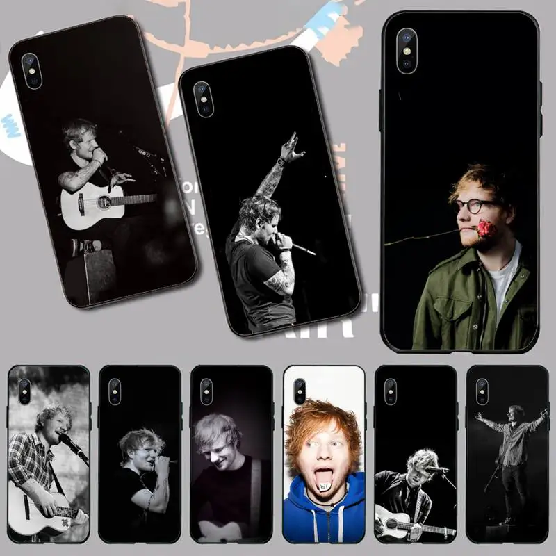 Чехол для телефона ED Sheeran iphone 12 11 13 7 8 6 s plus x xs xr pro max mini | Мобильные телефоны и