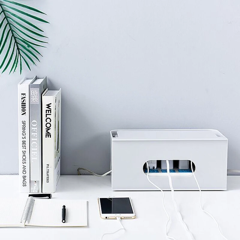 Ящик для хранения кабеля сетевой органайзер сетевых кабелей Органайзер с