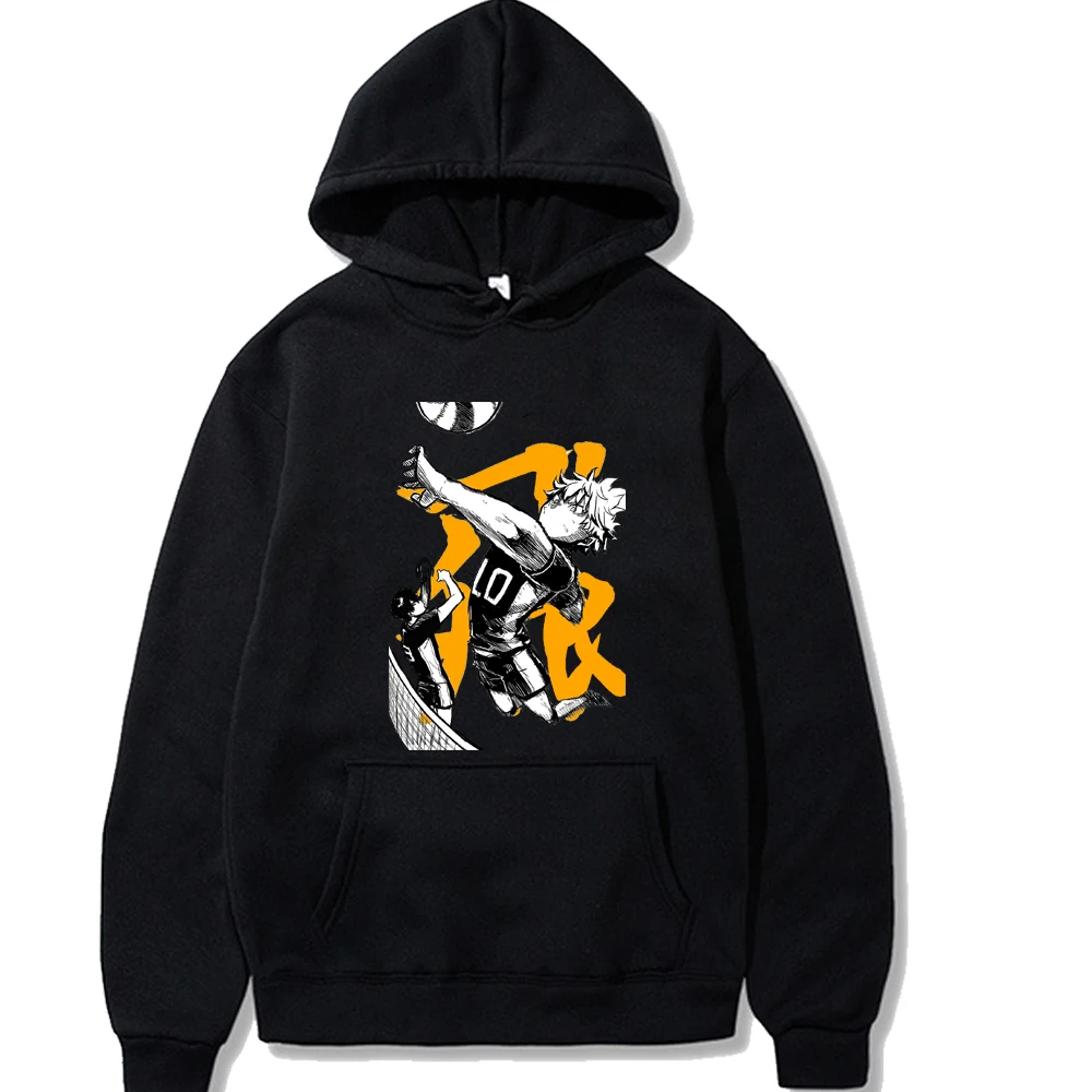 

Haikyuu Hoodie Fashion Pullovers Tops With Pockets Long Sleeve Winter Male And Female