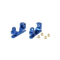 2pcs front hub carrierlral c type seat with pan head short bushing for 110 traxxas slash