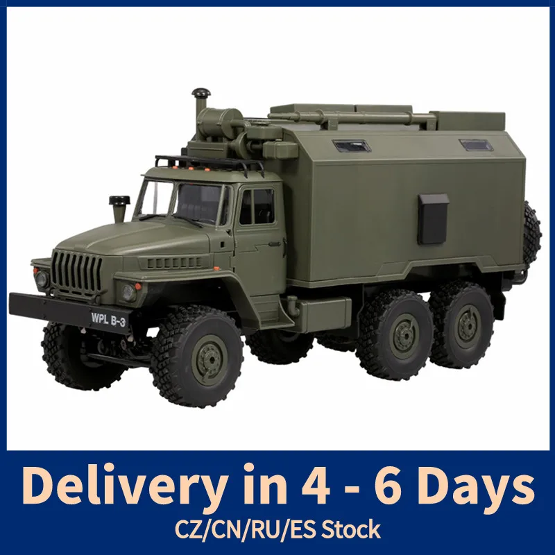 WPL B-36 1:16 RC автомобиль военное командование автомобиля 2 4G 6WD армии Детский Подарок