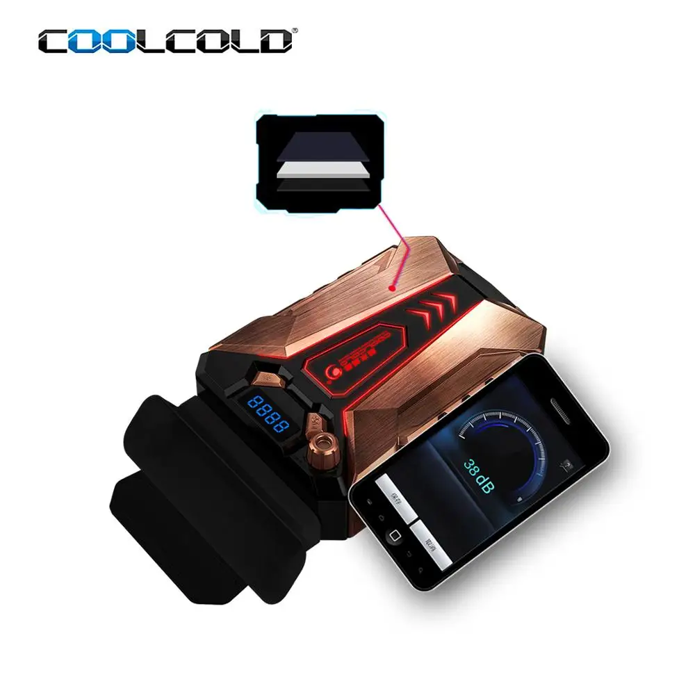 Внешний охлаждающий вентилятор COOLCOLD для ноутбука 15-17 дюймов с USB-портом