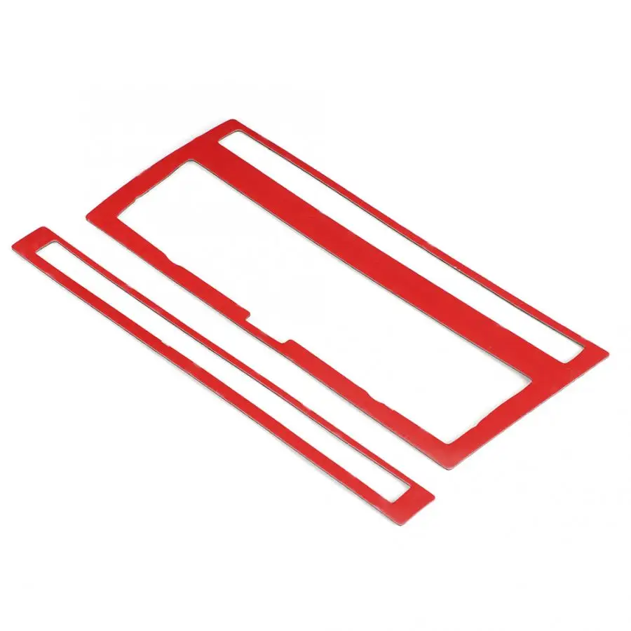 Углеродное волокно салона кондиционера CD панель наклейка пригодная для Audi A6 2005