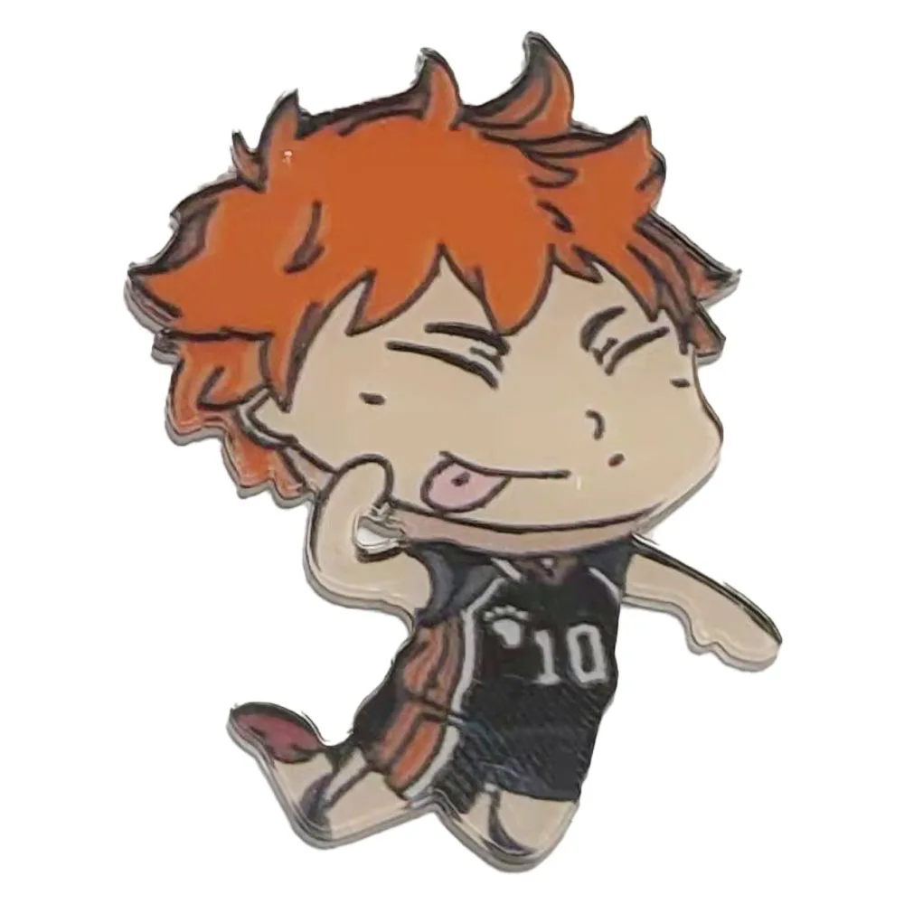 1 шт. креативная японская брошь с горячей кровью значок аниме Harajuku акриловая для