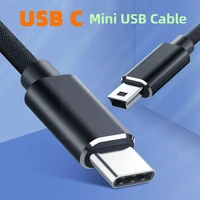 usb type c to mini usb quick charging cable usb2 0 p30 xiaomi transfer cable for samsung phone mobile huawei data s20 charg v2h0