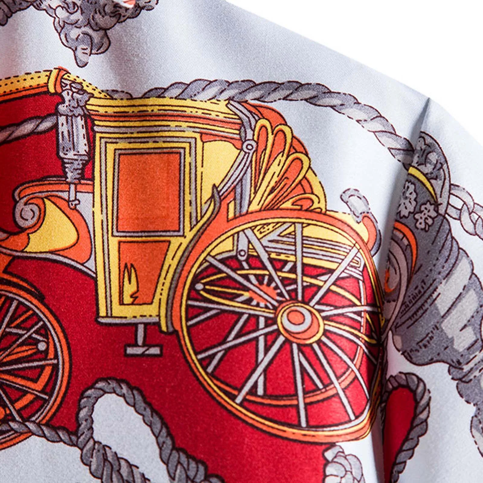 

Red Print Hawaiian Shirt Men 2021 Summer Short Sleeve Quick Dry Beach Wear Casual Button Down Vacation Clothing Chemise Homme