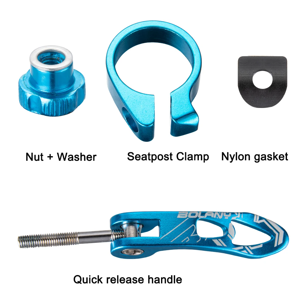 Быстросъемное крепление BOLANY для горного велосипеда из алюминиевого сплава 31 8 мм