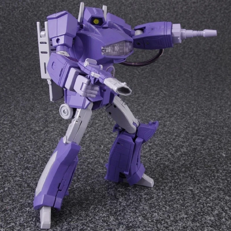 Трансформирующий шедевр G1 MP29 MP-29 Shockwave Destron Laserwave KO версия МП масштаб экшн-фигурка