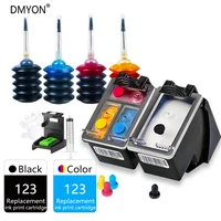 dmyon 123 xl ink cartridge compatible for hp 123 deskjet 2620 2600 2630 1110 2130 2132 2133 2134 3630 3632 3637 3638 printers