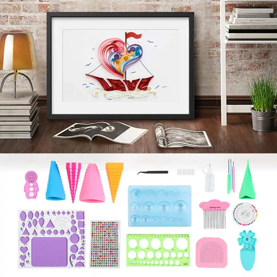 Аксессуары для рукоделия набор инструментов пинцет бусины игла