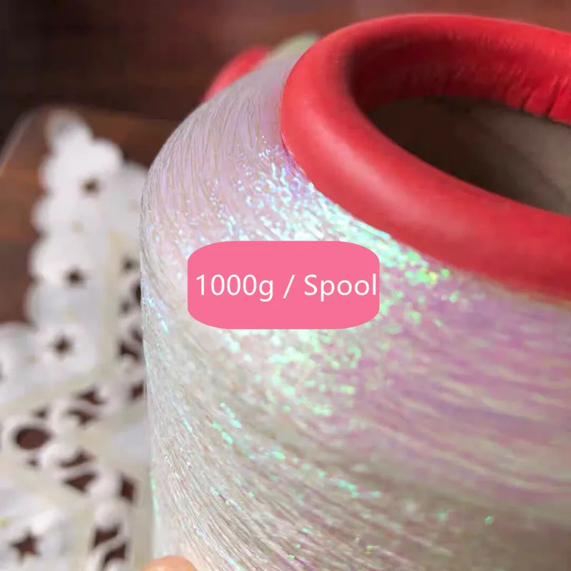 1000g/Spool Gold Silver Bright Yarn With Wool DIY For Knitting Sweater Scarf Hat пряжа Yarn | Дом и сад