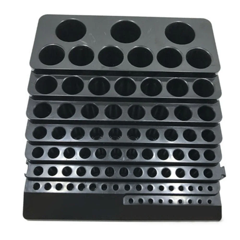 

Tray Storage Box Drill Bit Stand Organizer Accessories Plastic 85 Hole