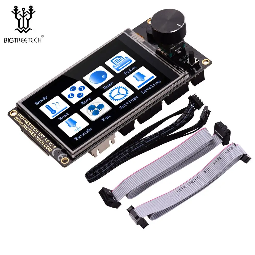 TFT35 V3.0 сенсорный экран с кабелем 2 рабочих режима для 12864LCD Wi Fi порт материнской
