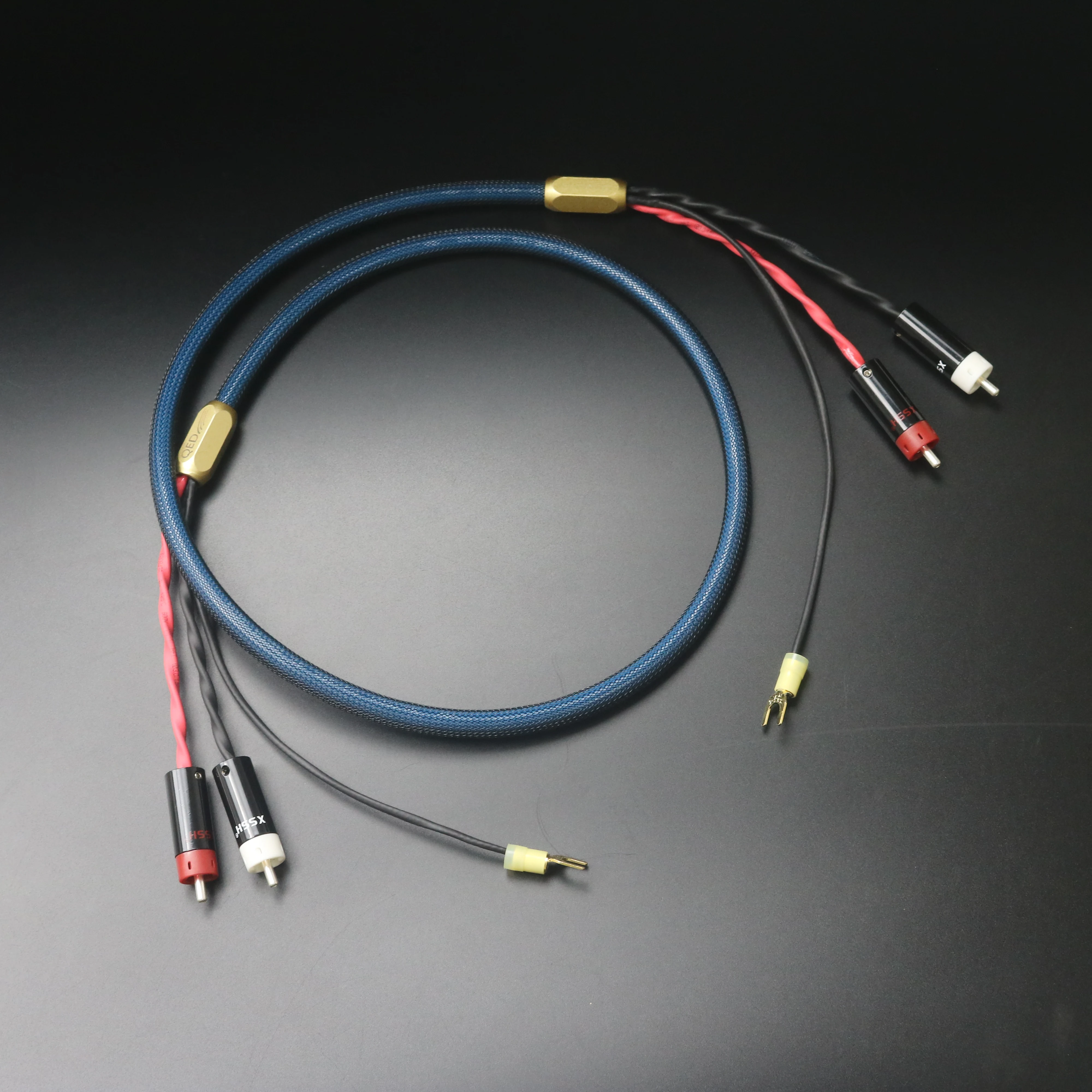 XSSH 4 сердечник из чистой меди бескислородной покрытая серебром щит 2 до RCA