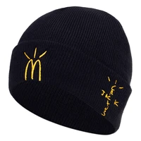 travis scotts cactus jack embroidery casual beanies hat for men women fashion knitted winter warm hat hip hop skullies hats