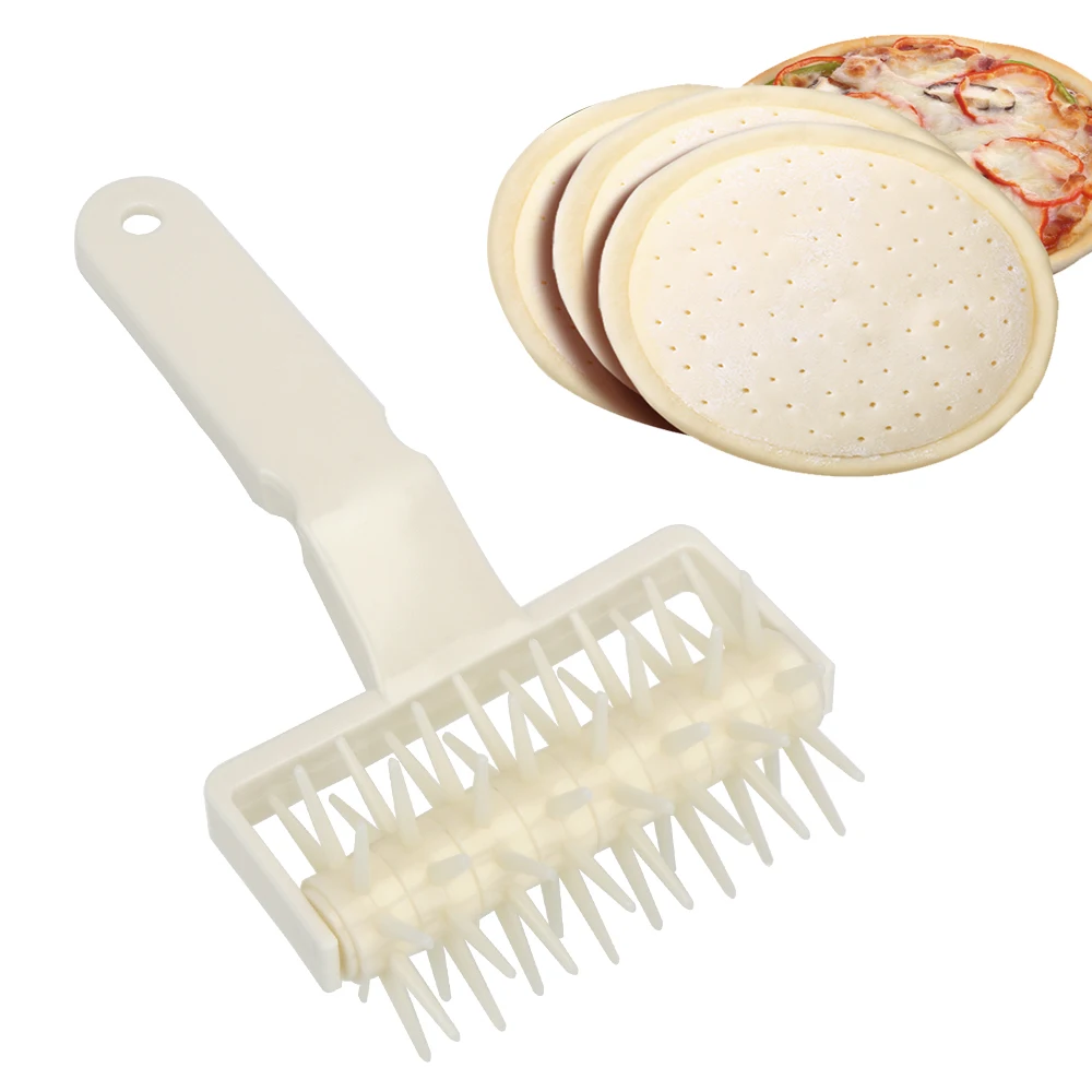 

Pizza Puncher Pizza Cutters Wheels Tools Bakeware Kitchen Accessories Pastry Dough Roller Pizza Rolling Pin Baking Tools