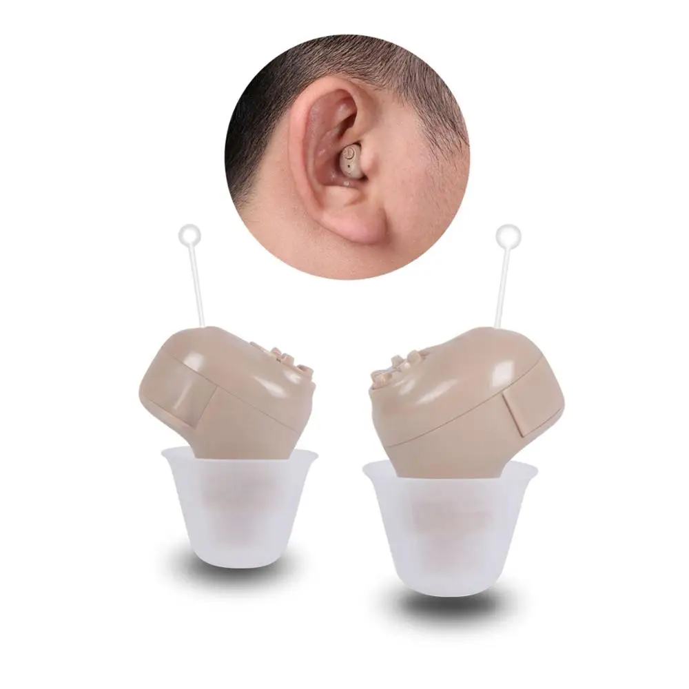 

Invisible CIC Rechargeable mini Hearing Aids for the elderly Wireless Ear Aids with Hearing Loss