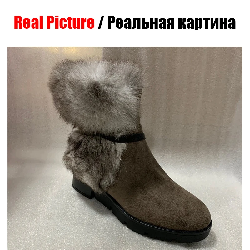 DORATASIA/ Новое поступление, Прямая поставка,, большие размеры 36-41, зимняя обувь на меху, женские ботинки, женские ботильоны абрикосового цвета