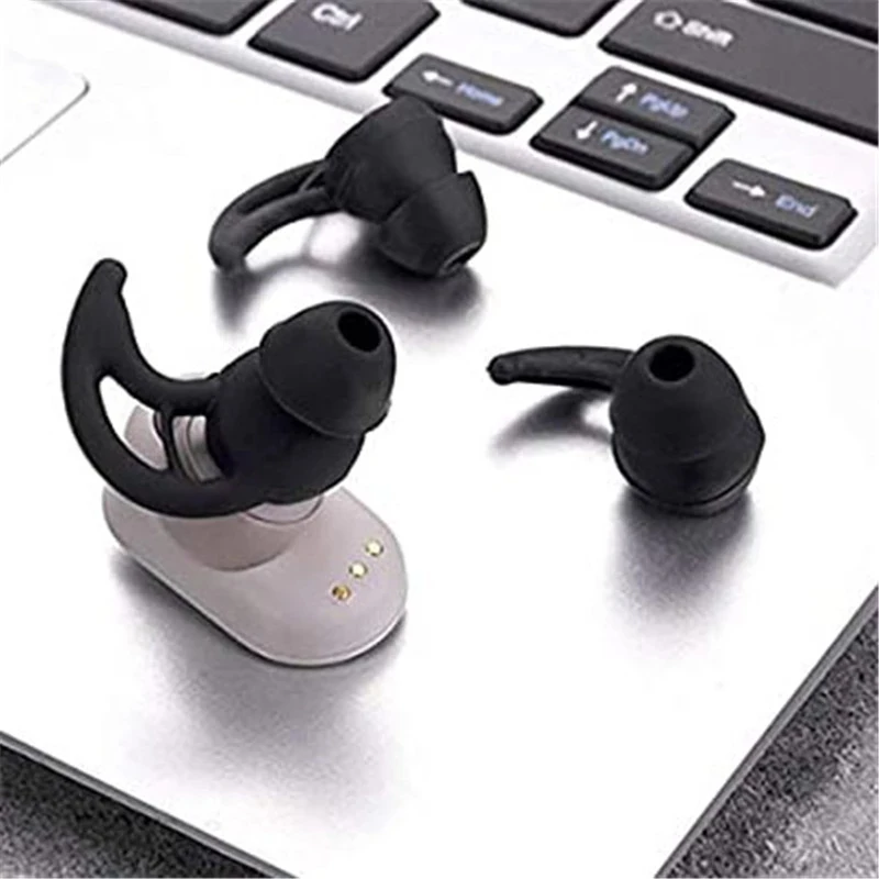 Фото Новые Мягкие силиконовые заушные крючки для наушников Sony WF-1000XM3, сменные Нескользящие заушные крючки для наушников Sony WI-1000X №4