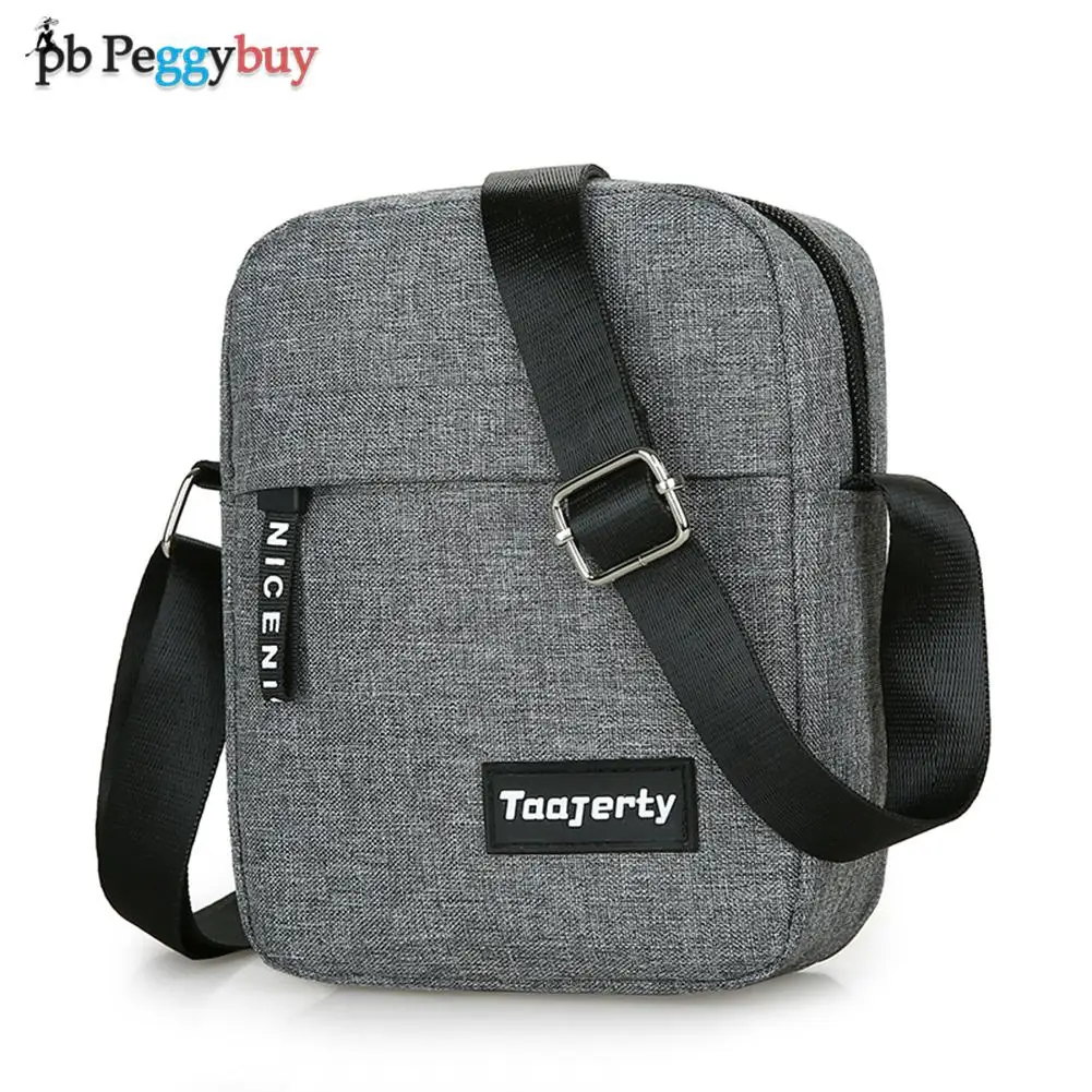 

Fashion Sports Nylon Men Shoulder Bag Casual Male Travel Mini Messenger Bags for Traveling Commercial Affairs Male Handbag
