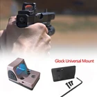 Коллиматорный прицел Glock Mini RMR Red Dot, подходит для винтовки 20 мм, для страйкбола, охотничьего винтовки