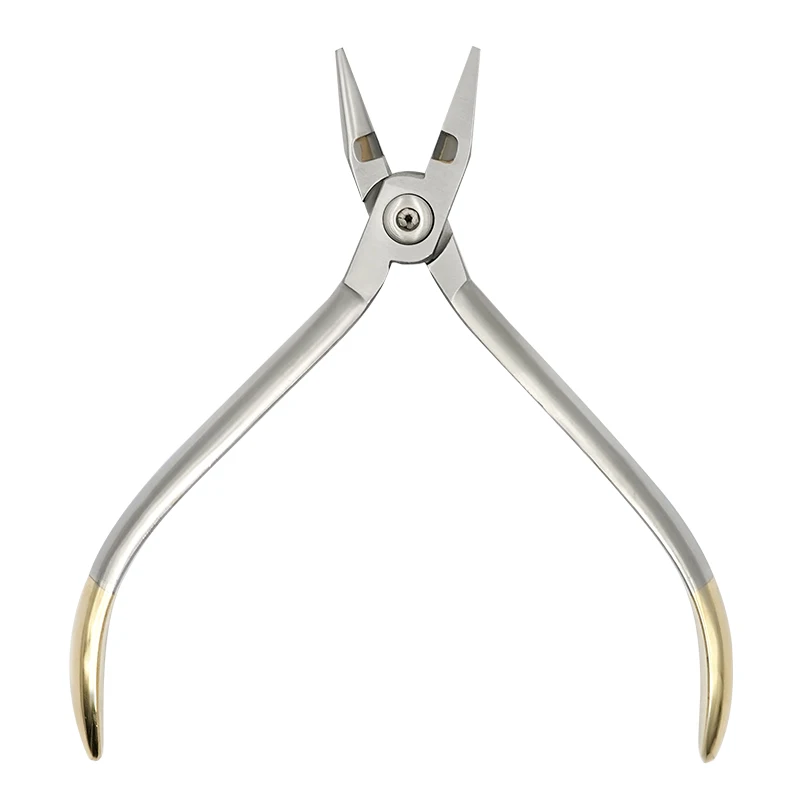 

1pc Dental Stainless Steel Orthodontic Wire Plier Tool Bending Forcep With Tungsten Tip Brace Remover Plier Wire Back Plier Tool