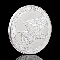 silver plated australian wedge tailed eagle 1oz elizabeth ii queen australia souvenirs coin medal collectible coins