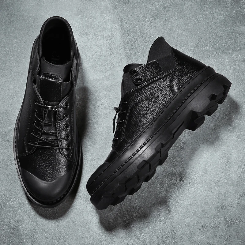 Мужская обувь Классическая Повседневная Кроссовки из натуральной кожи