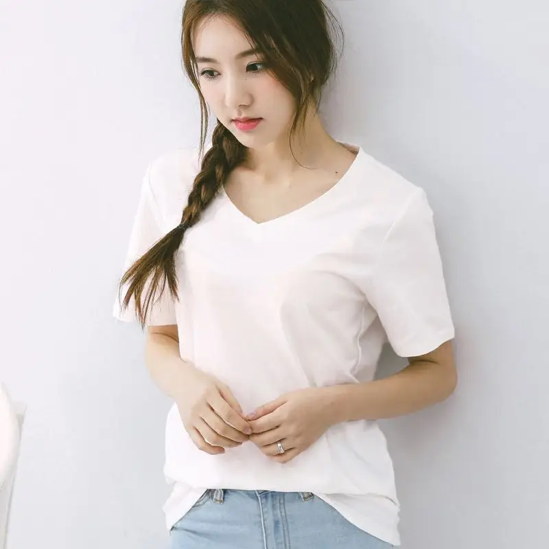 

2020 Women Short mint Sleeve Shirt Top Garment