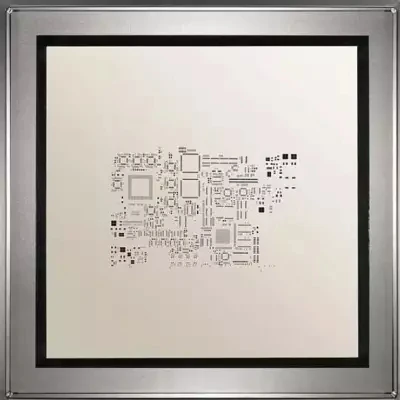 Индивидуальный трафарет для сборки печатных плат