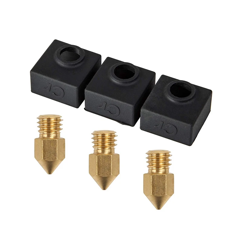 Блок нагревателя для 3D принтера силиконовая крышка Mk7/Mk8/Mk9 Hotend Ender 3 Pro Cr-10 10S S4 S5 Anet A8