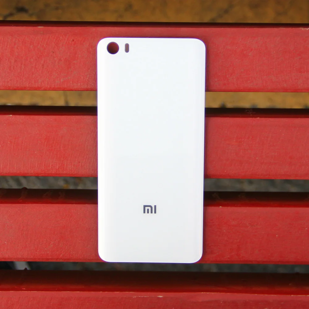 Оригинальный стеклянный задний Чехол для аккумулятора XiaoMi 5 Mi5 Mi задняя крышка