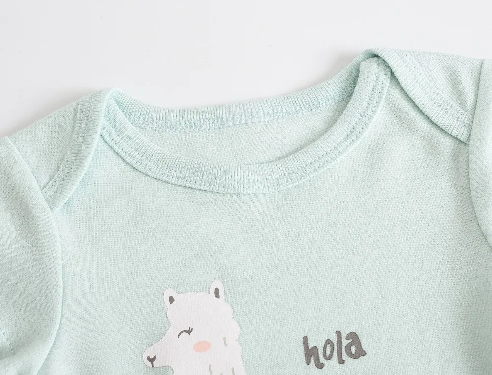 Carters для маленьких девочек одежда для детей короткий рукав 3 шт./компл. из хлопка, бренд bebe, комплект одежды для маленьких детей; комбинезон для новорожденных Carters, одежда для маленьких мальчиков