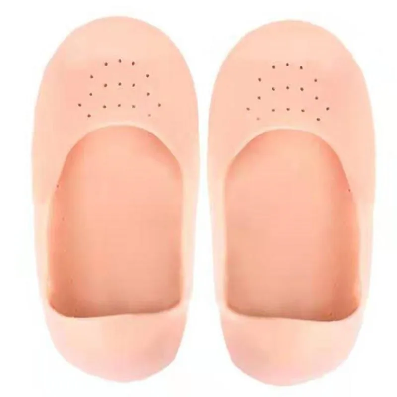 Силиконовый гель для стельки 2 шт. средство защиты стоп от боли трещин увлажнение