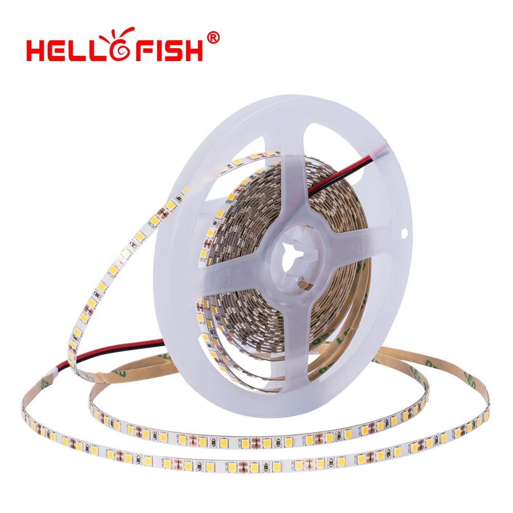 

4mm 2835 LED Strip Light DC 12V Flxible PCB 5m 600 Led Chip