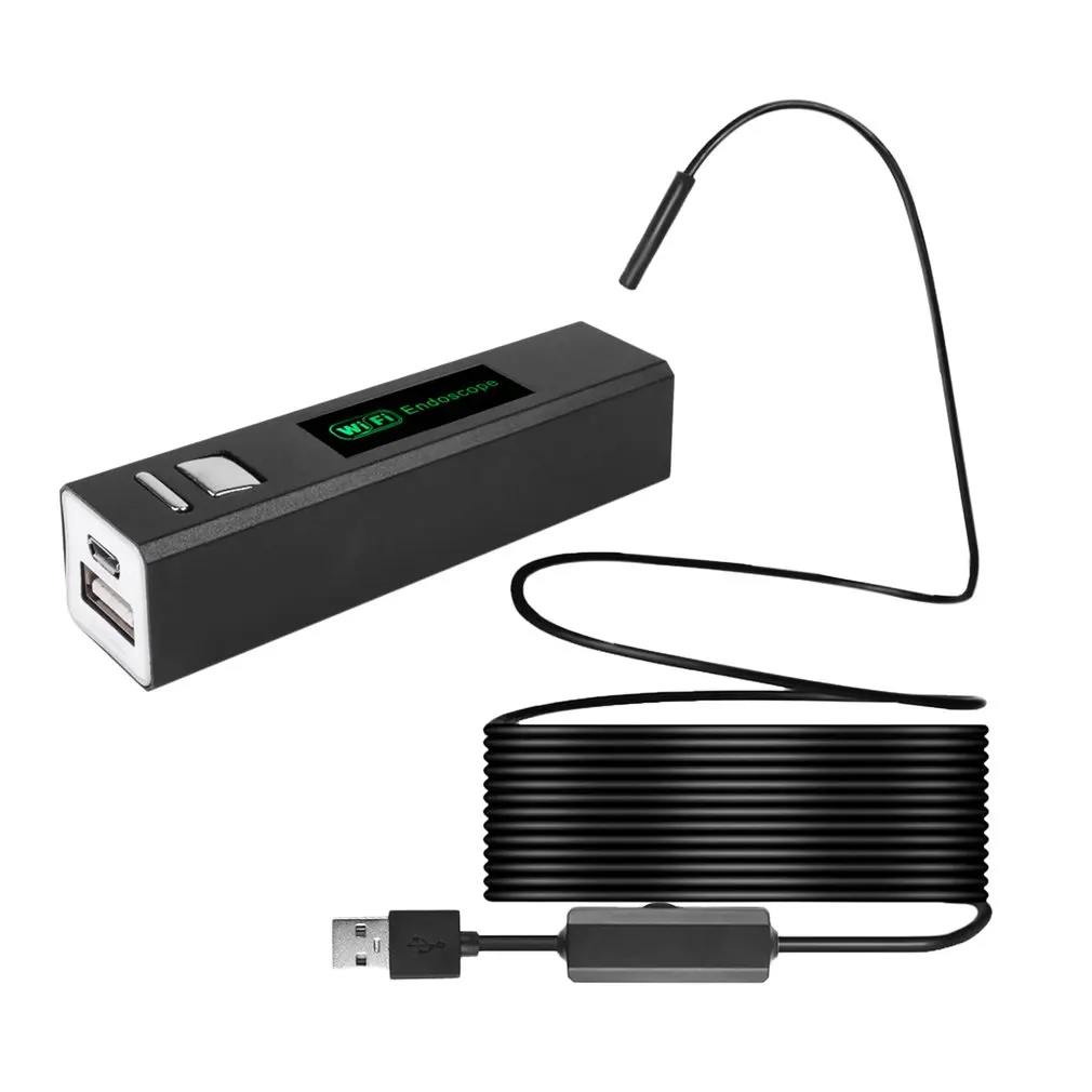 Универсальный Регулируемый эндоскоп F150 HD 720P 8 светодиодный Wi Fi 0 мм с твердым
