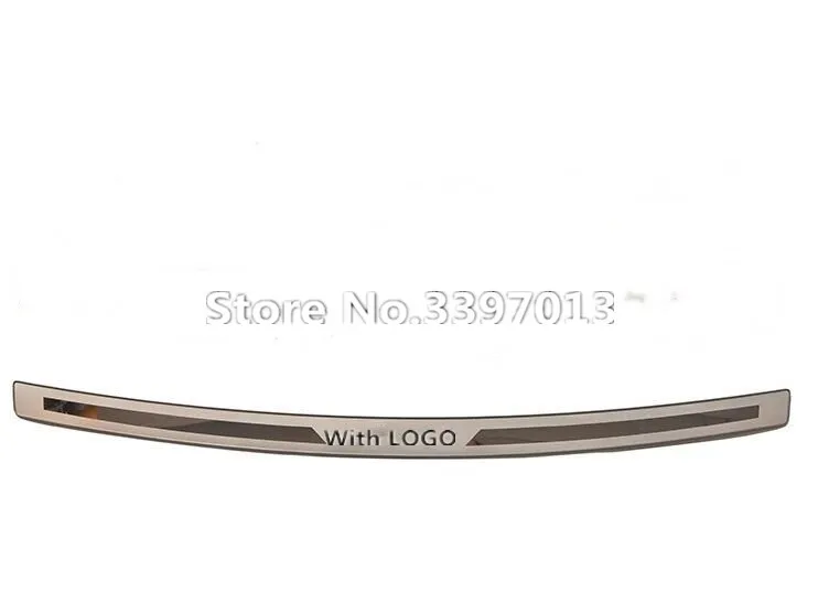 Для Skoda Octavia 2007-2013 A5 защита для заднего бампера из нержавеющей стали Накладка на