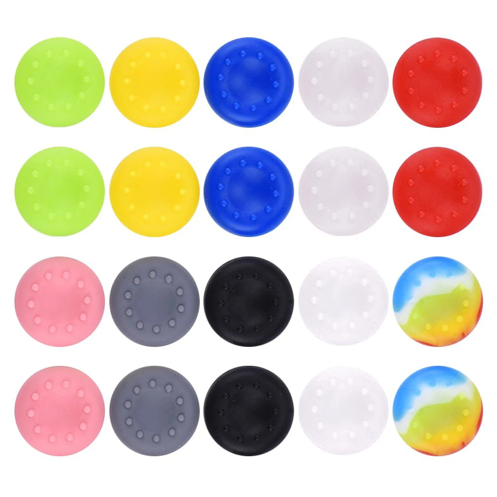

4pcs Analog Thumb Stick Grip Caps for PS5/PS4/Xbox One/Xbox One Elite/Nintendo Switch Pro Controller Universal Joystick Cover