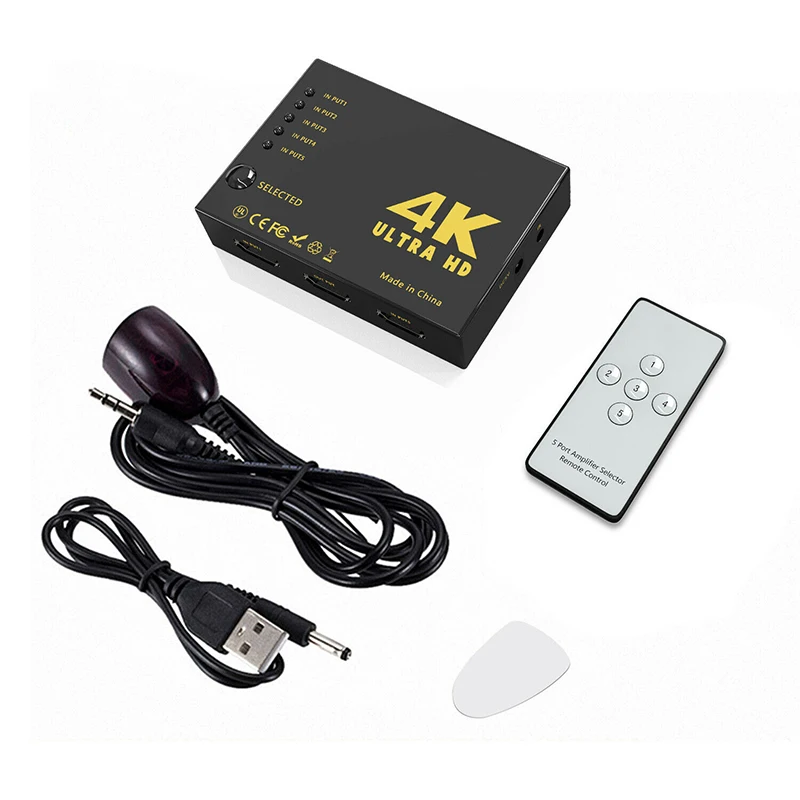 Коммутатор совместимый с HDMI переключатели 4K HD 1080P 3-портовый переключатель