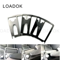 console armrest stickers cover accessories car styling for mercedes benz c class w204 2008 2014 lhd c180 c200 c260