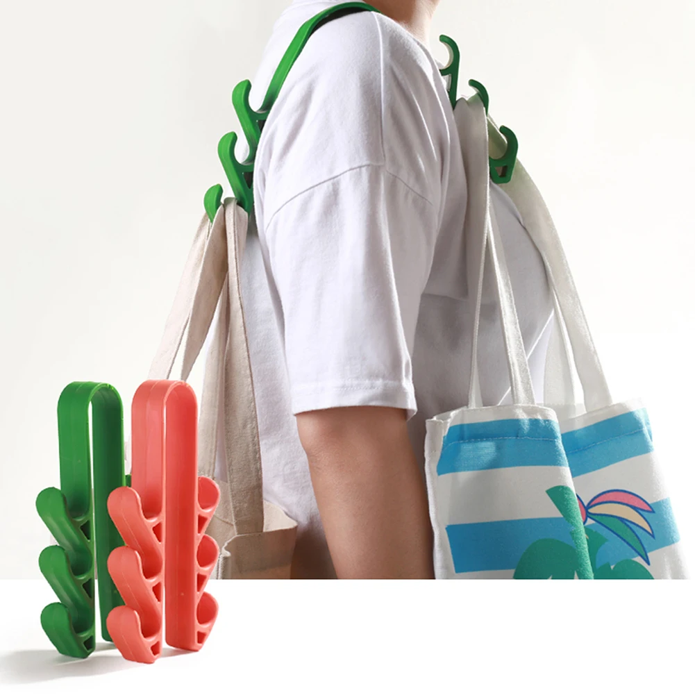 6 крючков с сумкой для покупок наплечная переноска легкая сумка Heaby-duty продуктов