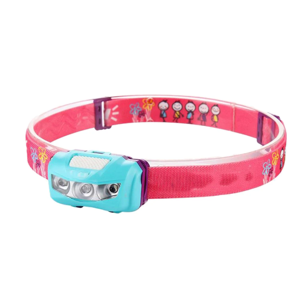 

Очаровательные детские водонепроницасветодиодный ные Налобные фонари для кемпинга и бега