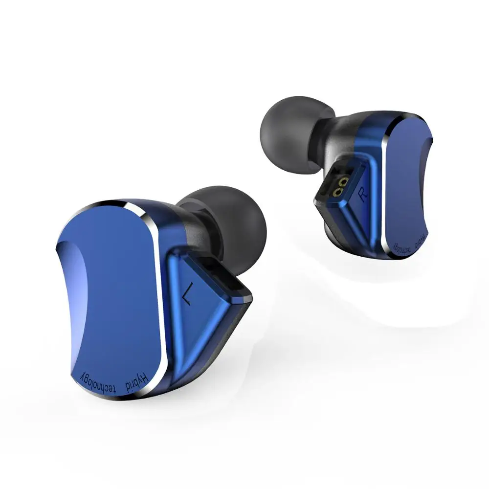 BQEYZ BQ3 3BA + 2DD гибридные наушники вкладыши HIFI бас DJ монитор спортивные для бега