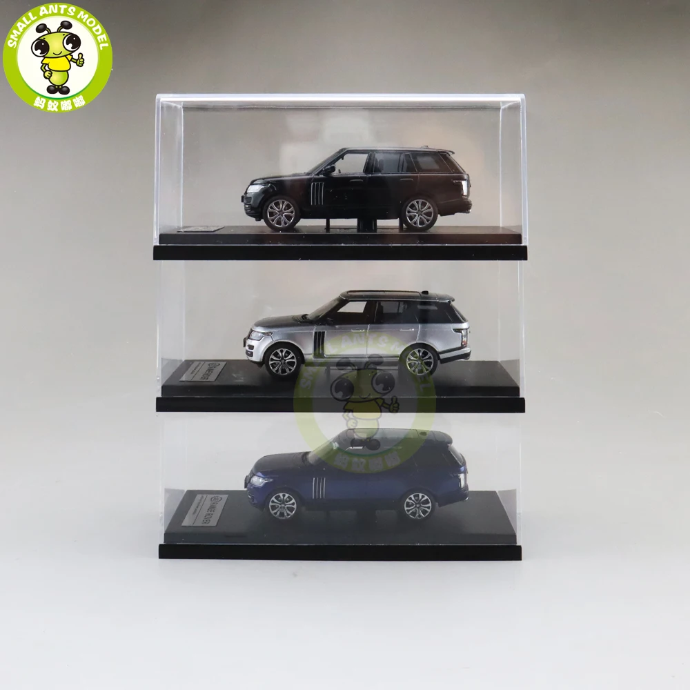 Three colors 1/64 lcd диапазон SUV литая модель Модель автомобиля игрушки подарки для мальчиков и девочек синий черный серебристый - Цвет: Three colors