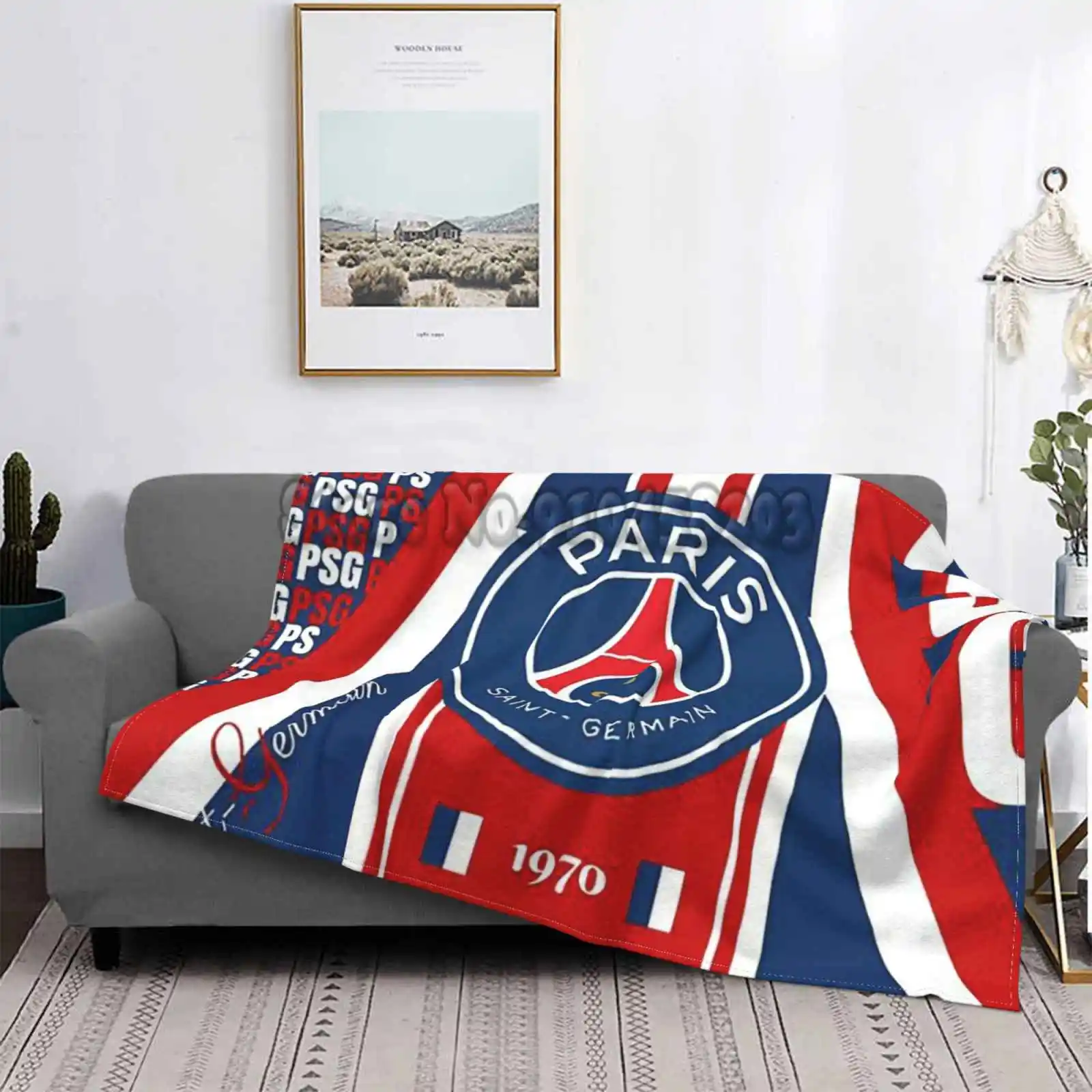 F C Креативный дизайн легкое тонкое мягкое фланелевое одеяло для футбола - купить