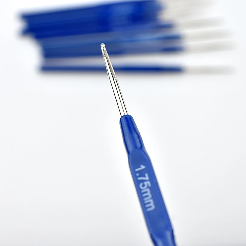 

Hot 16PCS/Set Crochet Hooks Knitting Needles Stitches Sewing Kit Ergonomic Handle Crochet Hook DIY Weave Knitting Needles Set