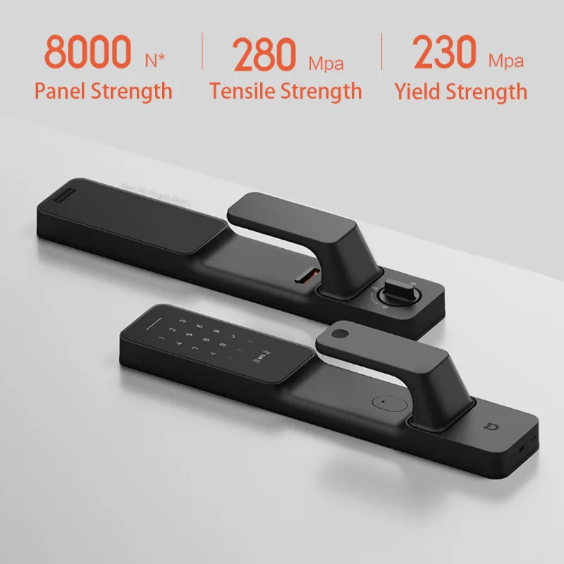 Умный дверной замок Xiaomi Mijia Push-Pull с датчиком отпечатков пальцев Passpord NFC Bluetooth разблокировка приложение управление интеллектуальным соединением