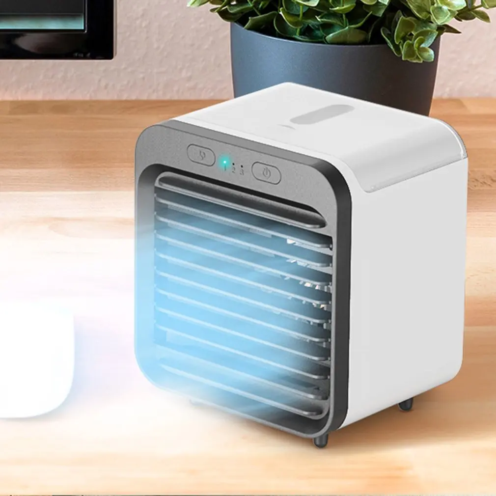 

USB Charging Fan Desktop Cooling USB Portable Dormitory Fan High Capacity Wide Angle Air Supply Adjustable Third Gear