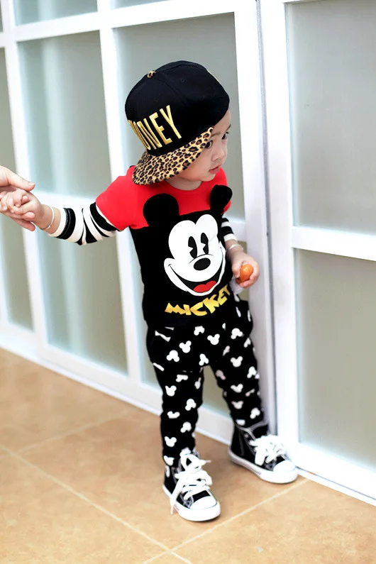 Boys Spring Set Cotton Child Korean Children's Clothes Baby Long Sleeve Two-piece Boy 2018 | Детская одежда и обувь